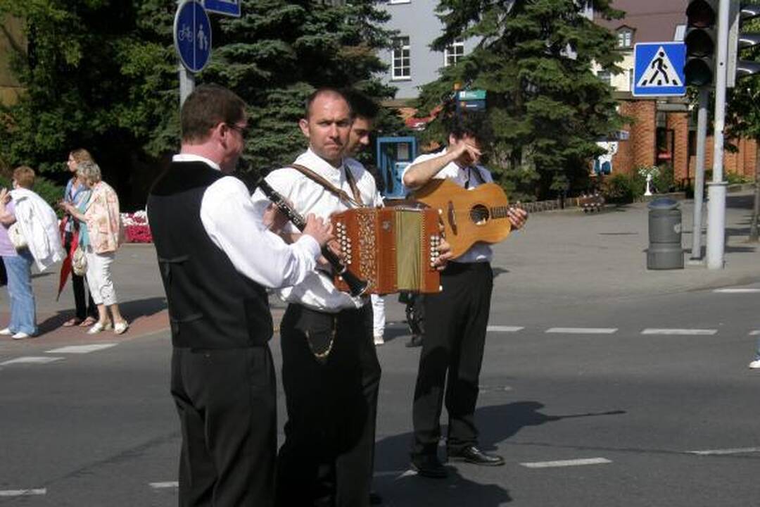 Per Klaipėdą žygiavo „Europiados“ paradas