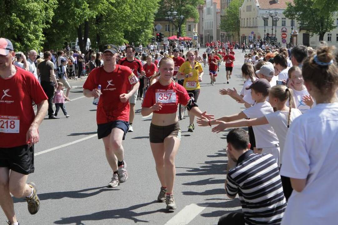 Klaipėdoje startavo jubiliejinis ''Vilties bėgimas"  
