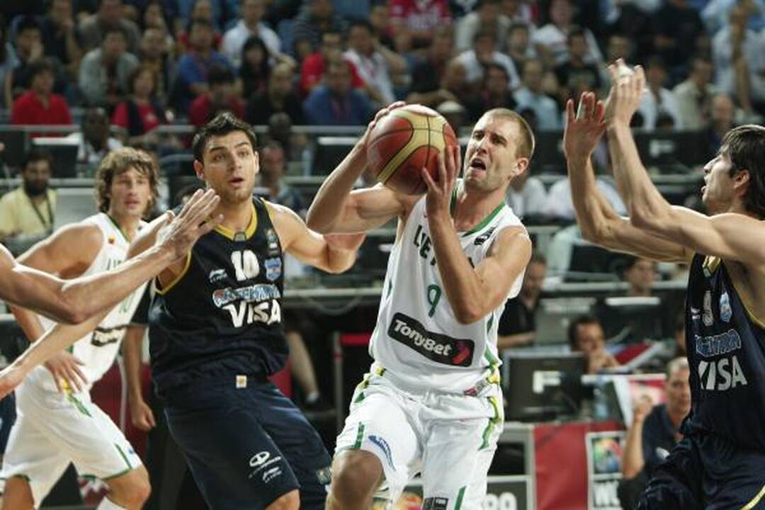 L.Kleiza: mes esame komanda