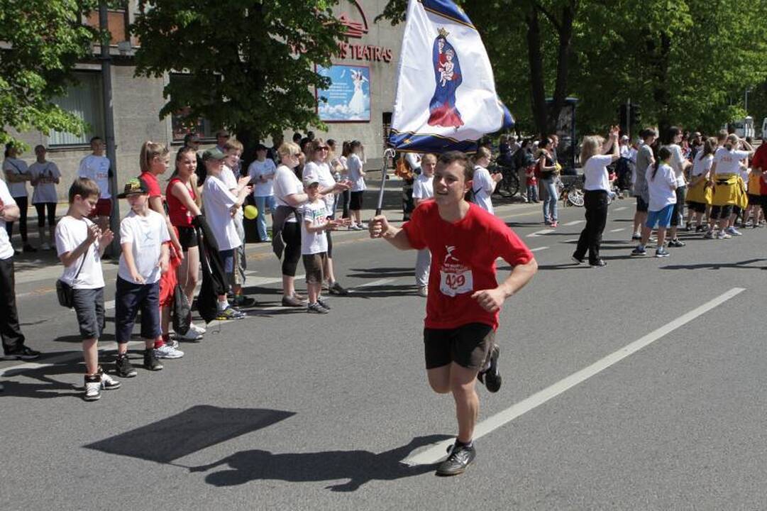 Klaipėdoje startavo jubiliejinis ''Vilties bėgimas"  