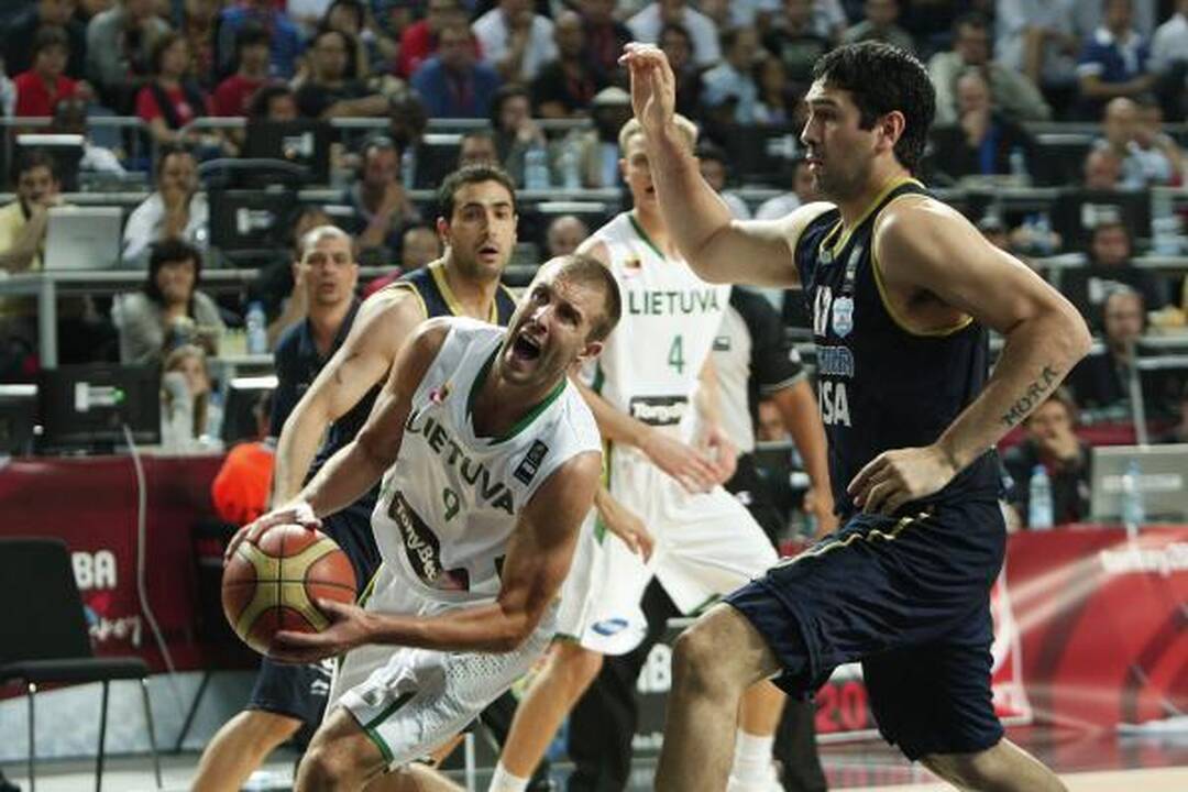 L.Kleiza: mes esame komanda