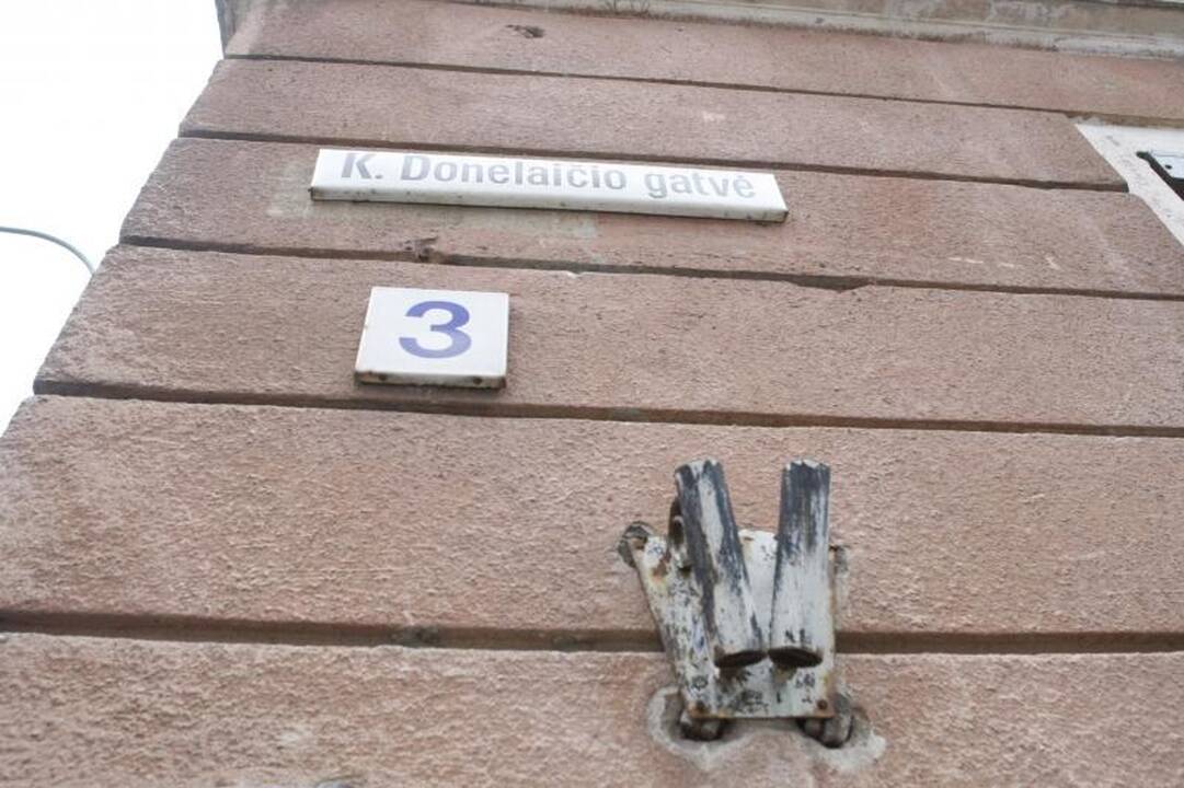 Pavogta Kauno centre kabėjusi valstybės vėliava