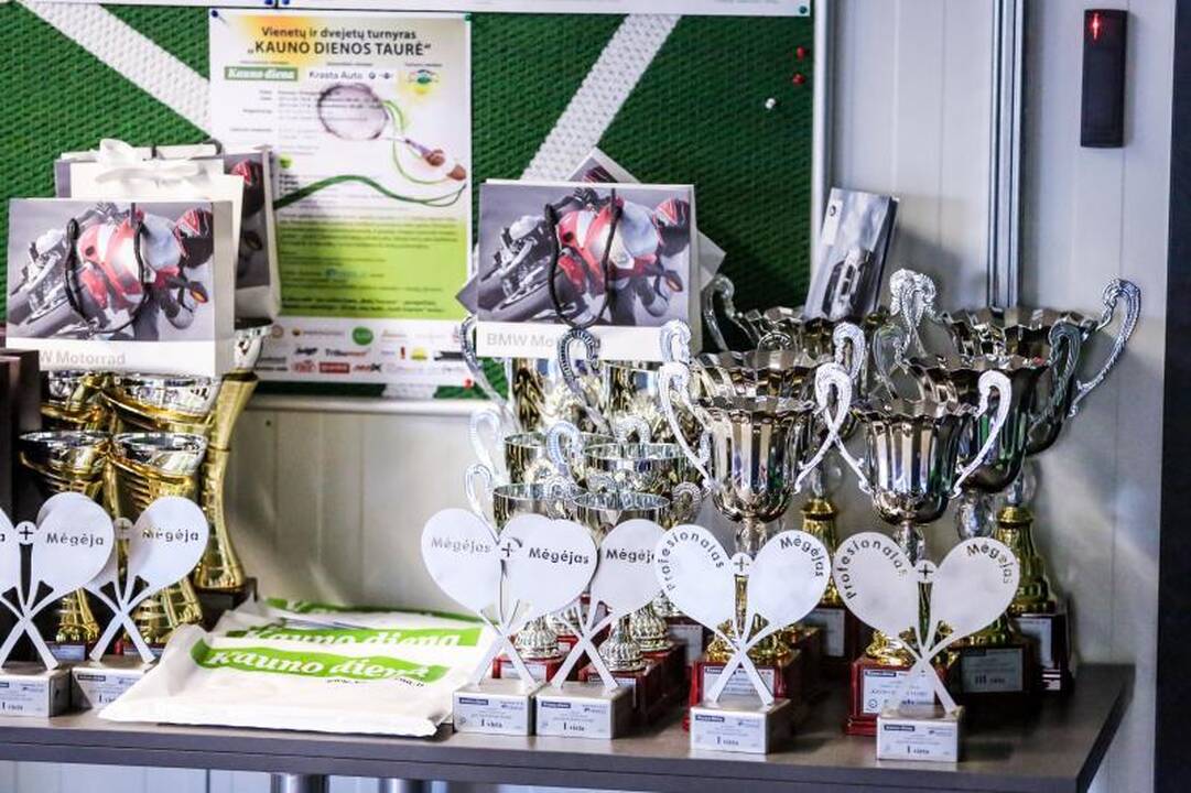 „Kauno dienos taurė“ – dvi dienas užtrukusi teniso fiesta