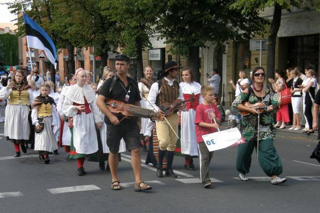 Per Klaipėdą žygiavo „Europiados“ paradas