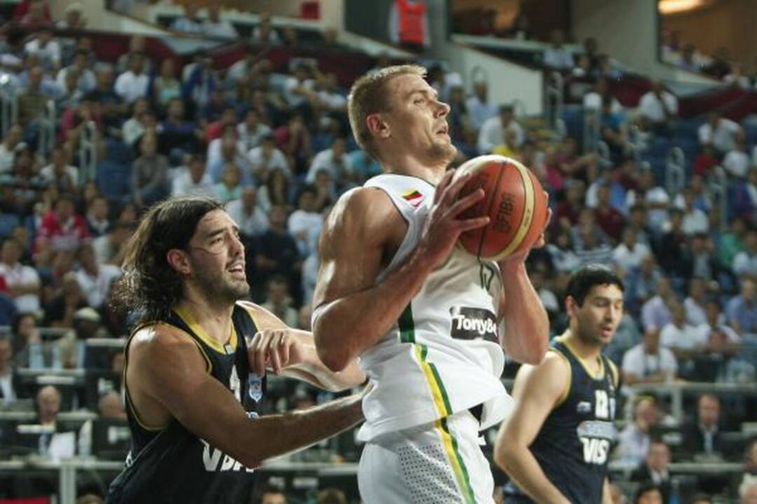 L.Kleiza: mes esame komanda