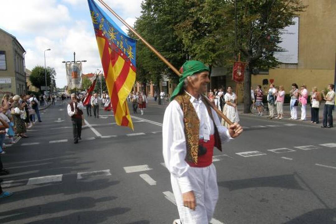 Per Klaipėdą žygiavo „Europiados“ paradas