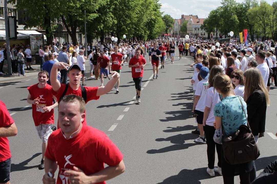 Klaipėdoje startavo jubiliejinis ''Vilties bėgimas"  