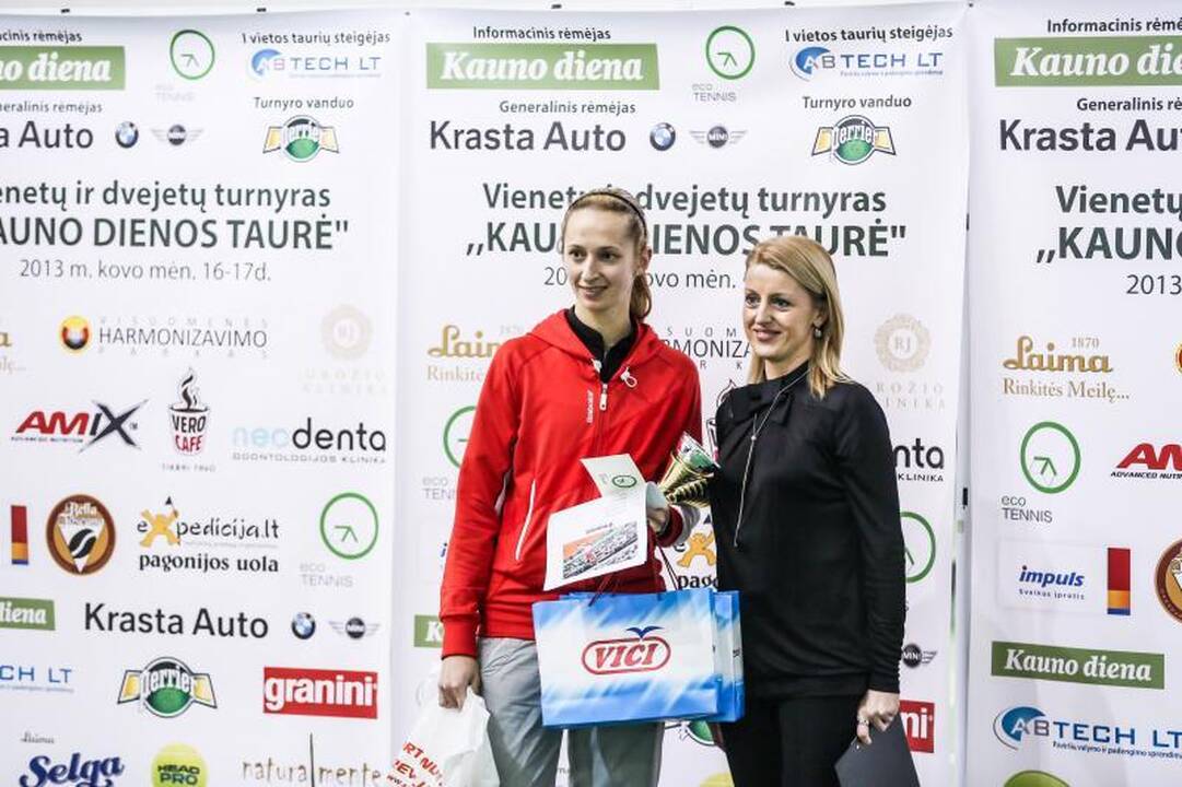 „Kauno dienos taurė“ – dvi dienas užtrukusi teniso fiesta