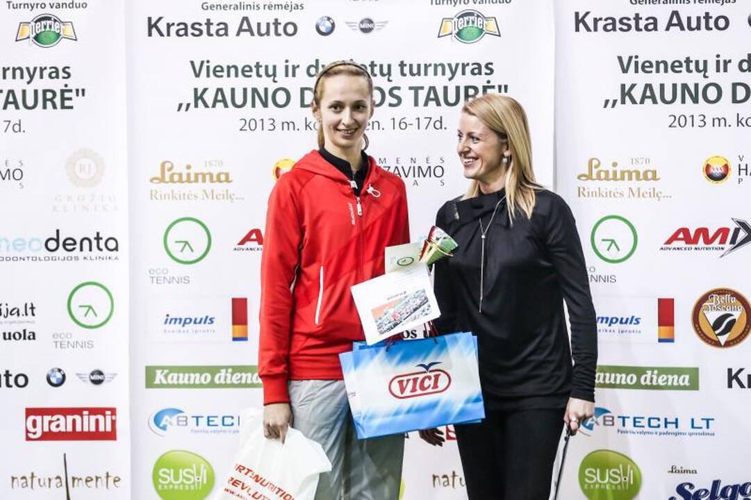 „Kauno dienos taurė“ – dvi dienas užtrukusi teniso fiesta