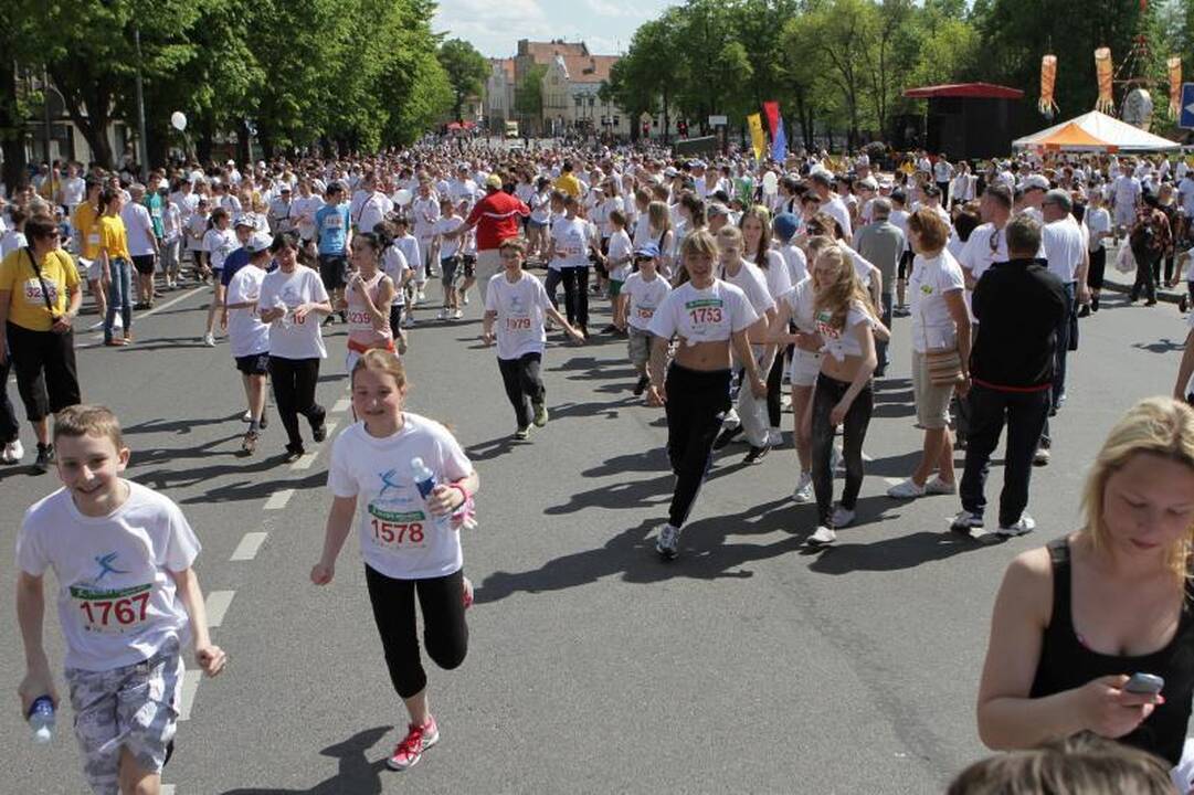Klaipėdoje startavo jubiliejinis ''Vilties bėgimas"  