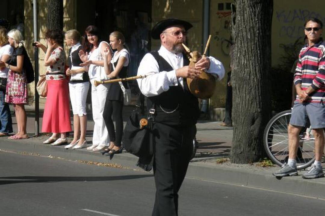 Per Klaipėdą žygiavo „Europiados“ paradas