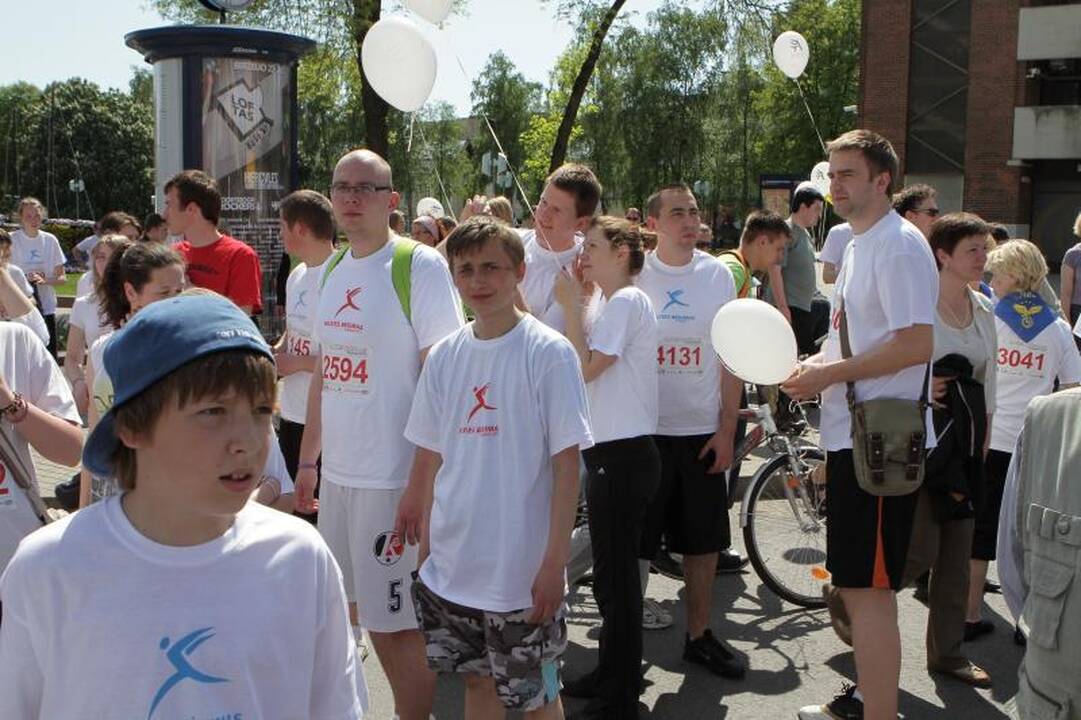 Klaipėdoje startavo jubiliejinis ''Vilties bėgimas"  