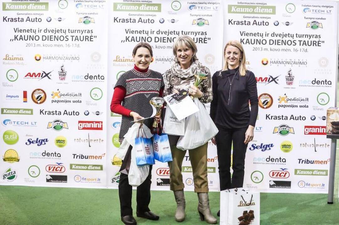 „Kauno dienos taurė“ – dvi dienas užtrukusi teniso fiesta