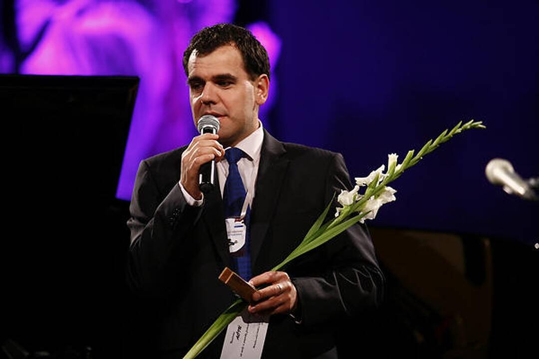 V.Kernagio apdovanojimą gavęs S.Bareikis: už ką, vaikinai?