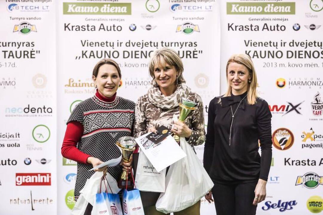 „Kauno dienos taurė“ – dvi dienas užtrukusi teniso fiesta