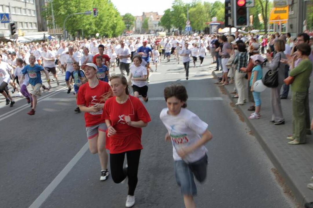 Klaipėdoje startavo jubiliejinis ''Vilties bėgimas"  