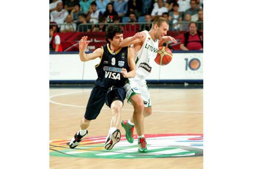L.Kleiza: mes esame komanda