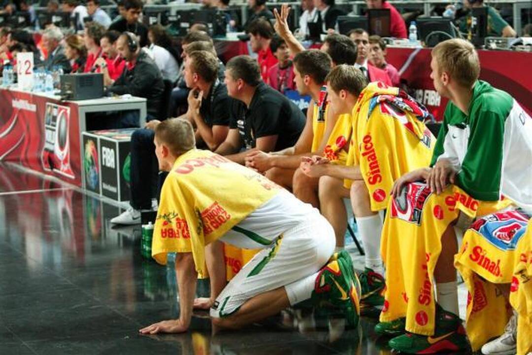 L.Kleiza: mes esame komanda