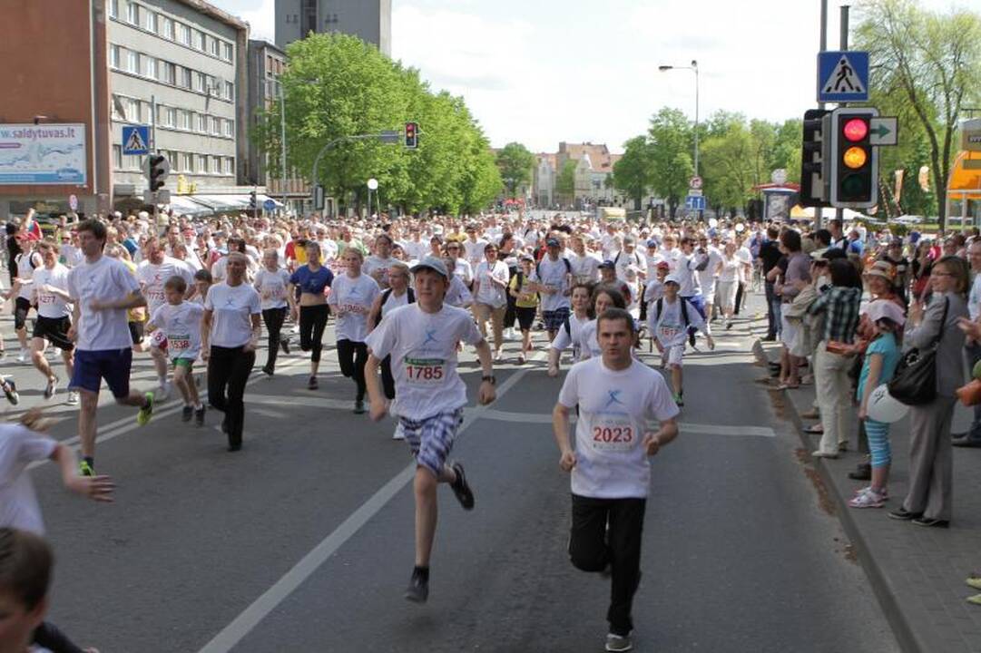 Klaipėdoje startavo jubiliejinis ''Vilties bėgimas"  