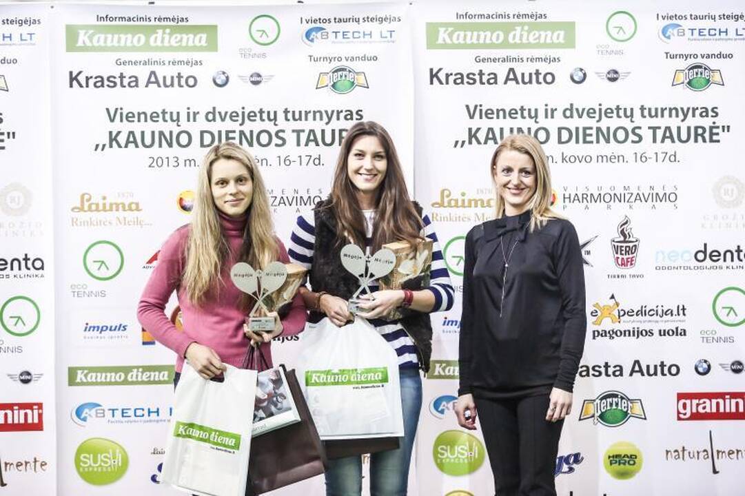 „Kauno dienos taurė“ – dvi dienas užtrukusi teniso fiesta