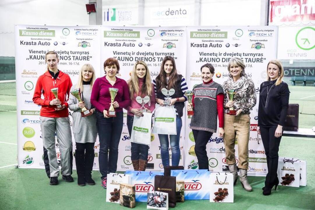 „Kauno dienos taurė“ – dvi dienas užtrukusi teniso fiesta