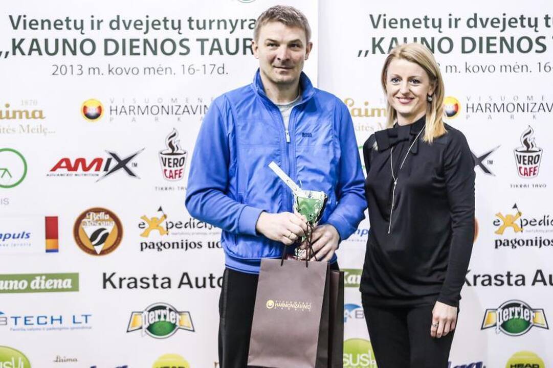 „Kauno dienos taurė“ – dvi dienas užtrukusi teniso fiesta