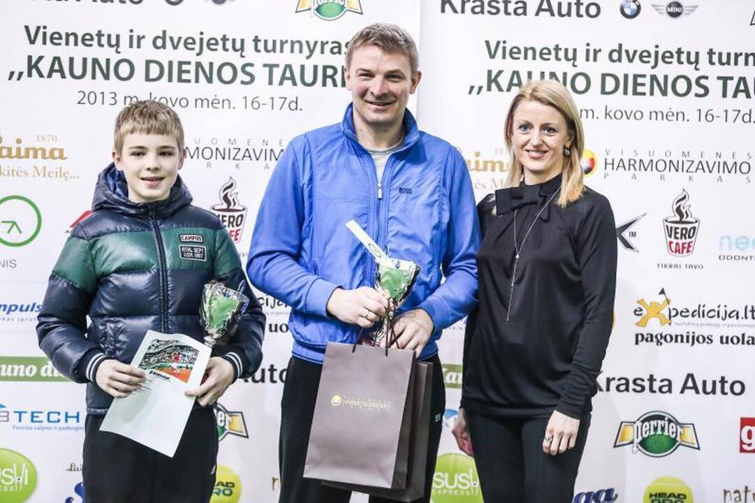 „Kauno dienos taurė“ – dvi dienas užtrukusi teniso fiesta