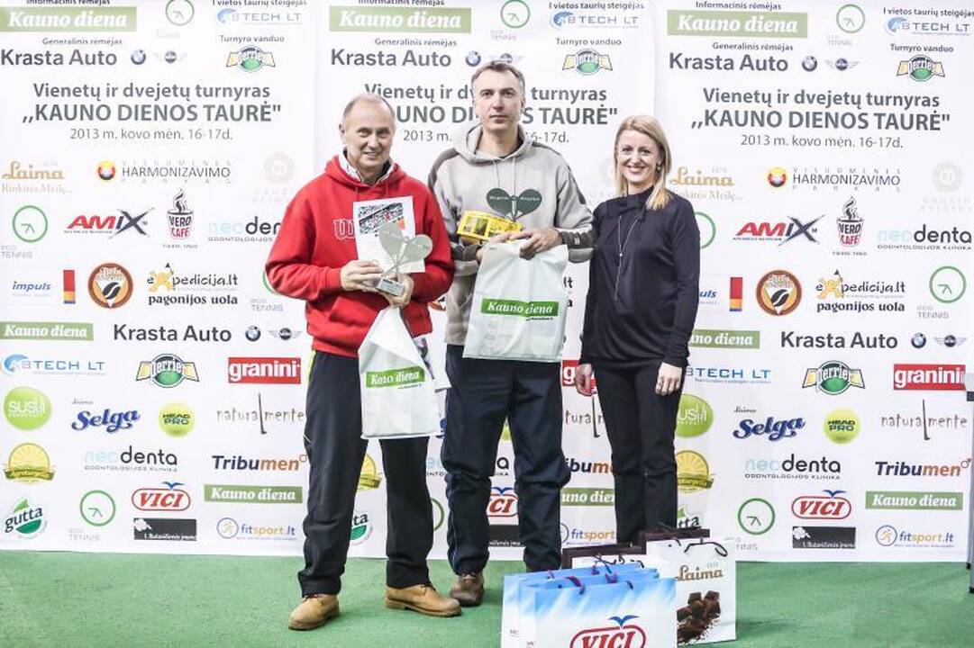 „Kauno dienos taurė“ – dvi dienas užtrukusi teniso fiesta