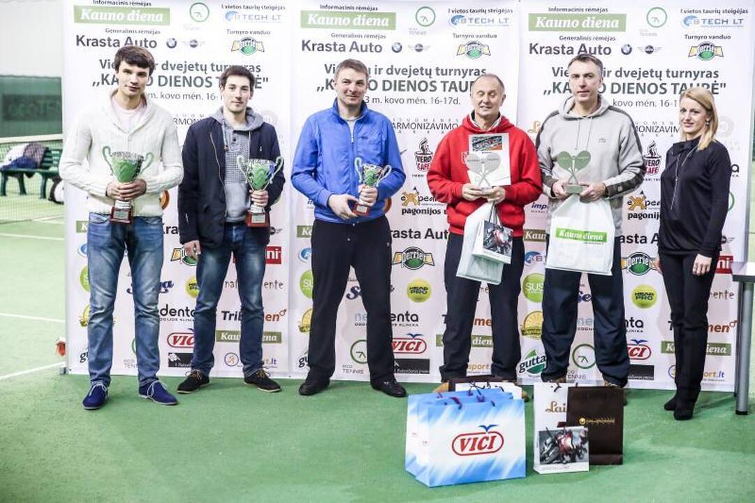 „Kauno dienos taurė“ – dvi dienas užtrukusi teniso fiesta