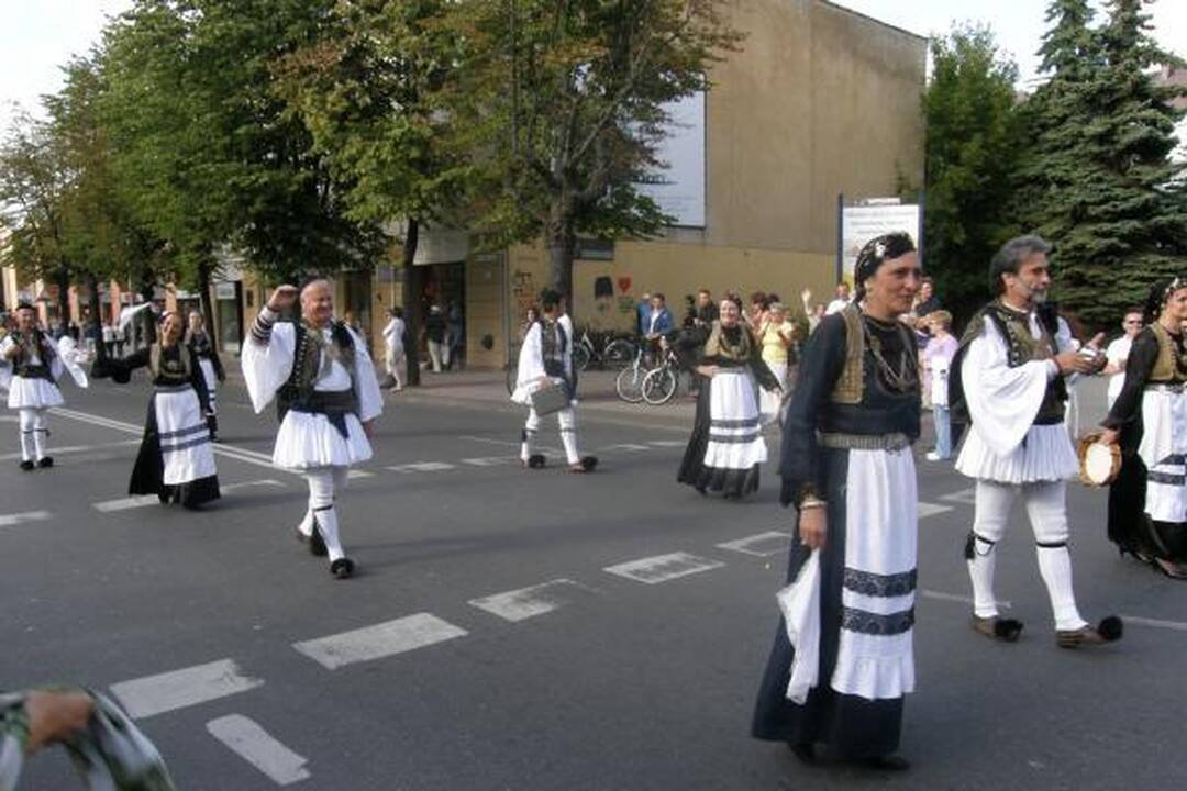 Per Klaipėdą žygiavo „Europiados“ paradas