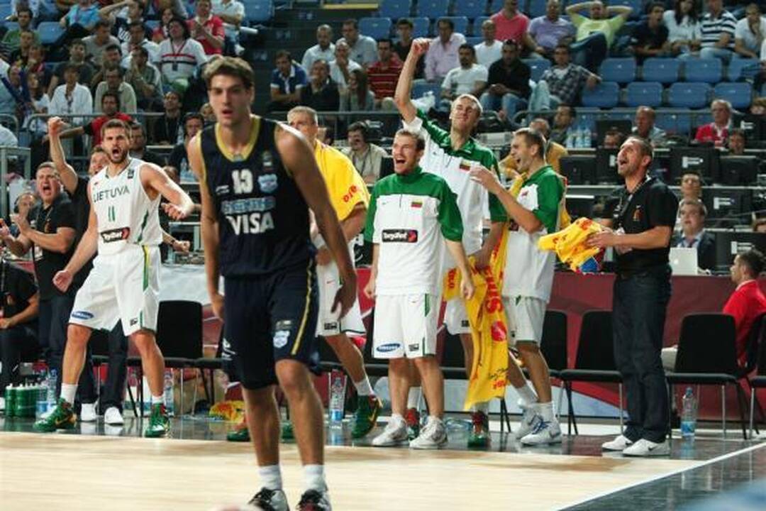 L.Kleiza: mes esame komanda