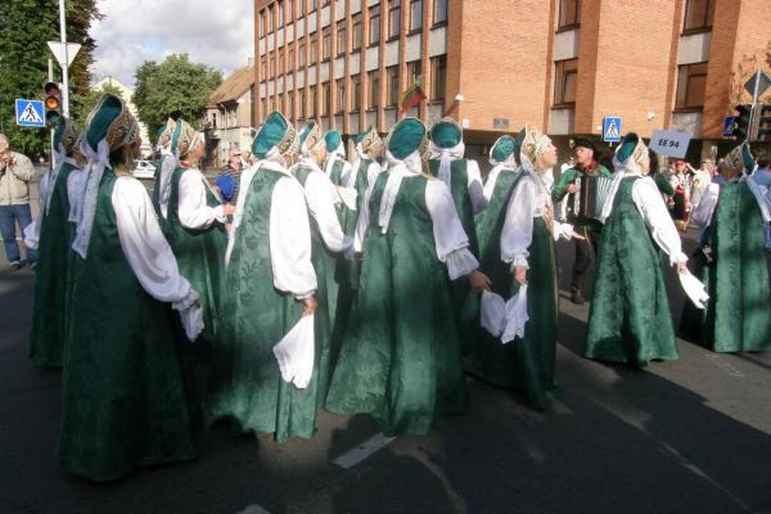 Per Klaipėdą žygiavo „Europiados“ paradas