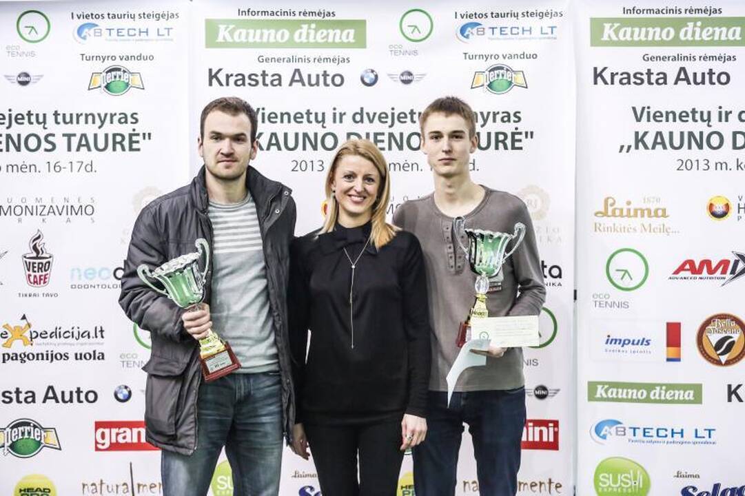 „Kauno dienos taurė“ – dvi dienas užtrukusi teniso fiesta