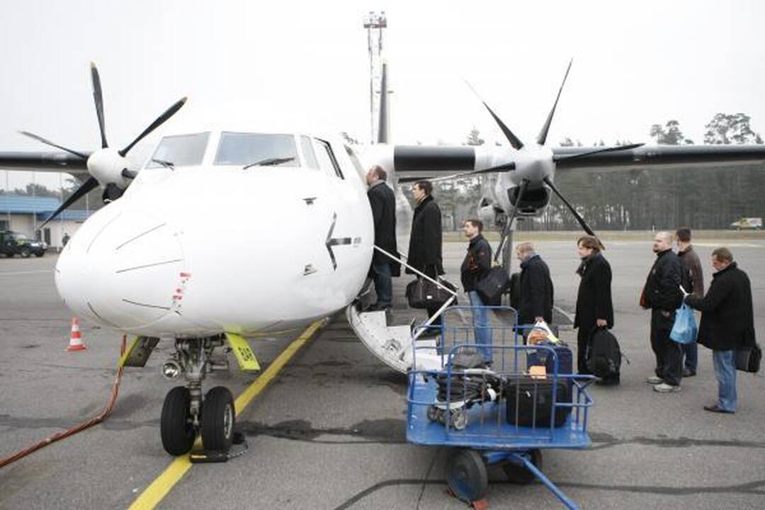 Pradėti vykdyti tiesioginiai skrydžiai iš Palangos į Rygą