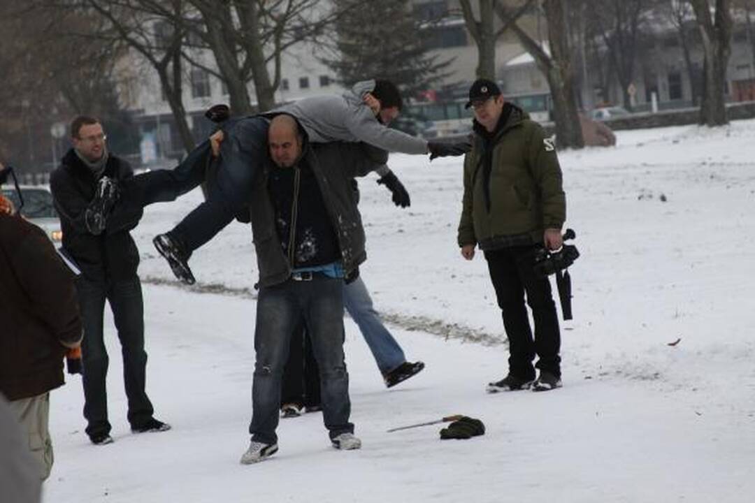 Komedijoje nusifilmavusio S.Buškevičiaus laukia etikos sargų teismas