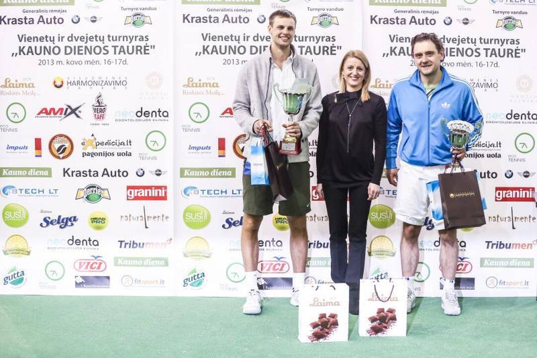 „Kauno dienos taurė“ – dvi dienas užtrukusi teniso fiesta