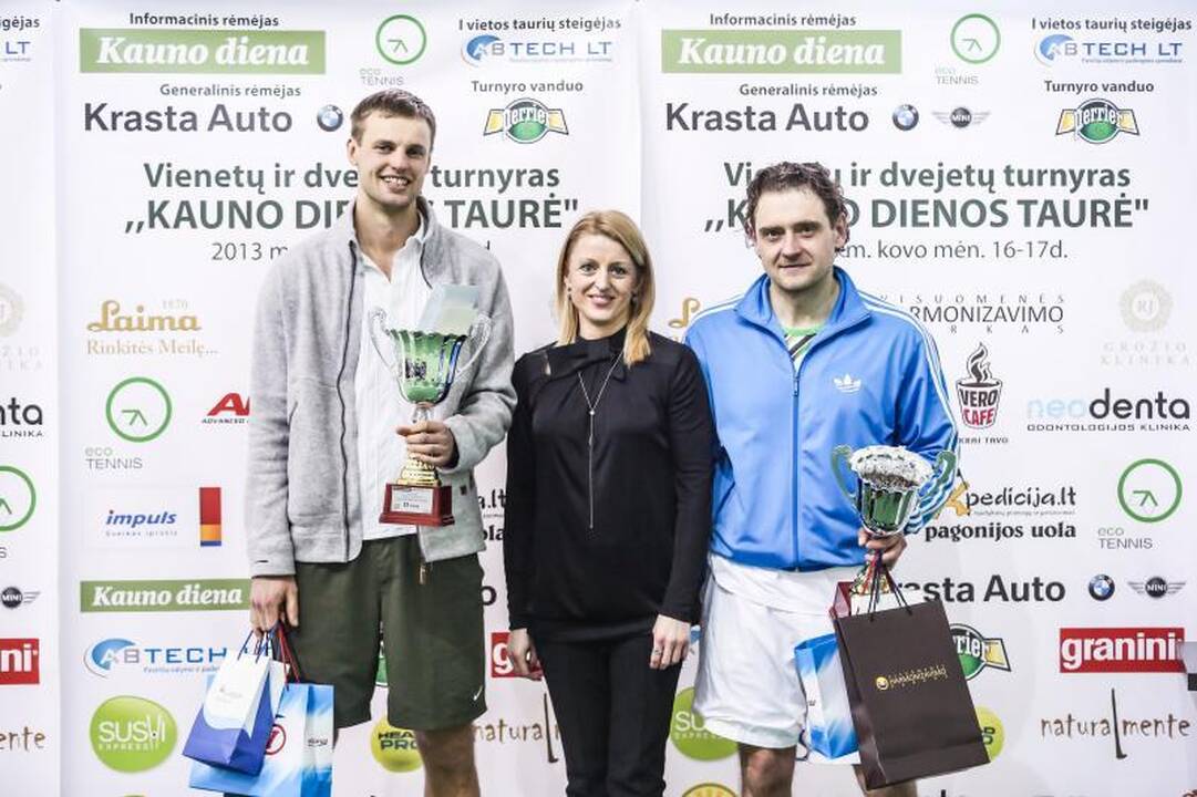 „Kauno dienos taurė“ – dvi dienas užtrukusi teniso fiesta