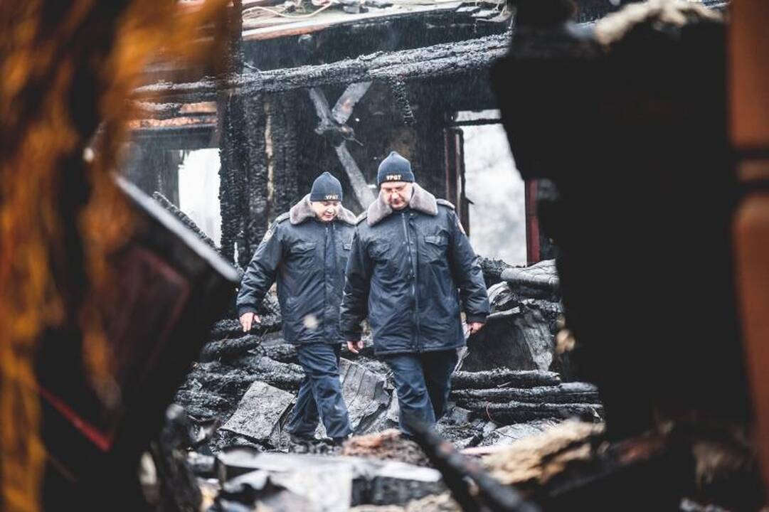 Ekspertai beveik neabejoja, kad restoranas „Bajorkiemis“ padegtas