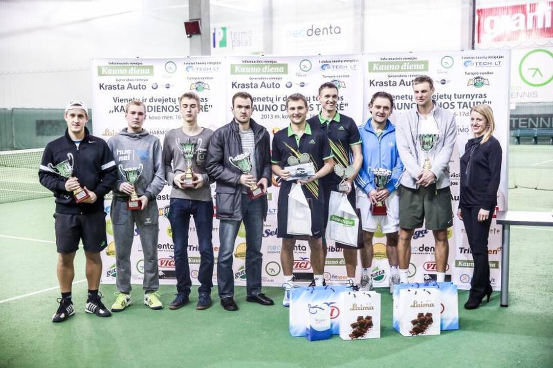 „Kauno dienos taurė“ – dvi dienas užtrukusi teniso fiesta