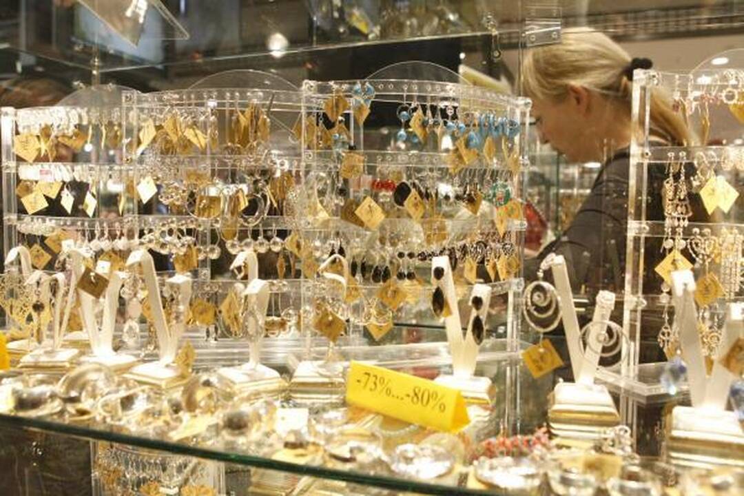 "Jamam": klaipėdiečiai "Akropolio" parduotuvėse tuštino lentynas