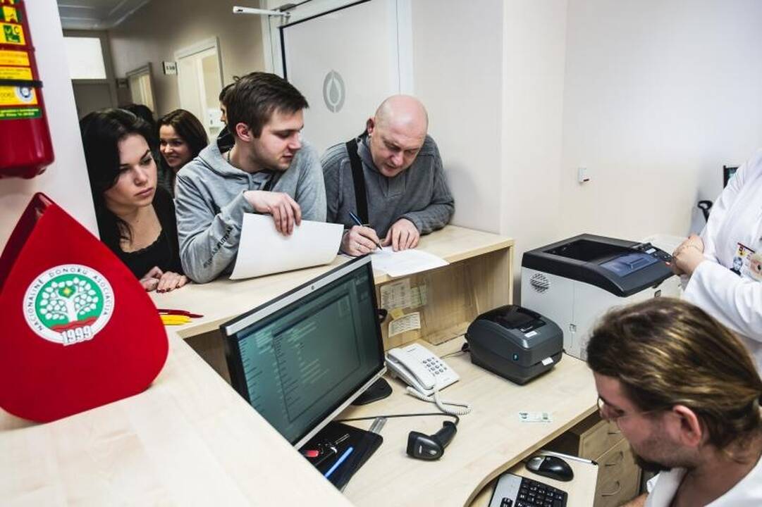 Studentiškas choras Kauno klinikoms paaukojo apie 5 litrus kraujo 