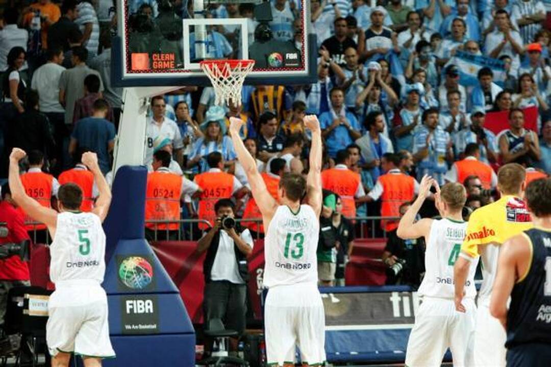 L.Kleiza: mes esame komanda