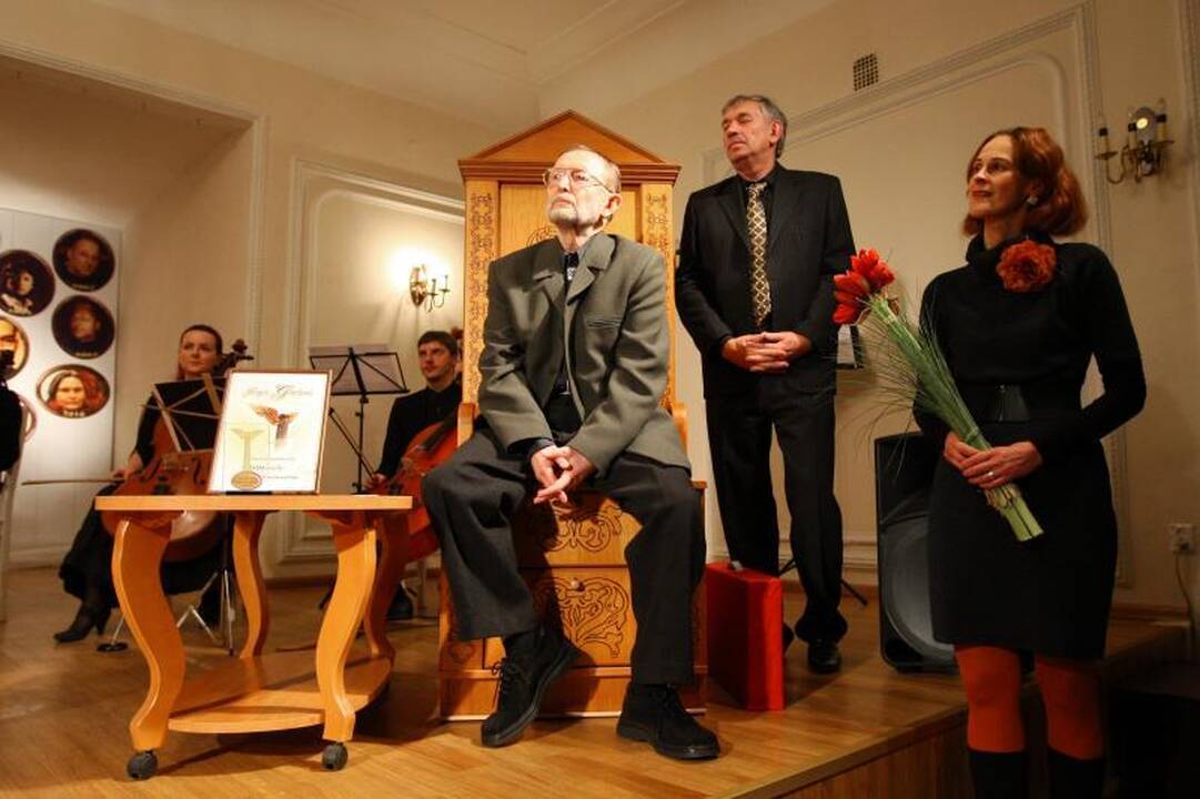 J.Gimberis: smagu, kad mano pavardė – tokioje garbioje kompanijoje