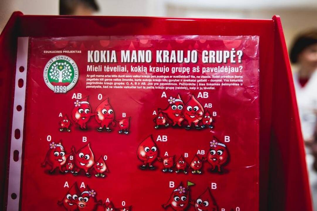 Studentiškas choras Kauno klinikoms paaukojo apie 5 litrus kraujo 