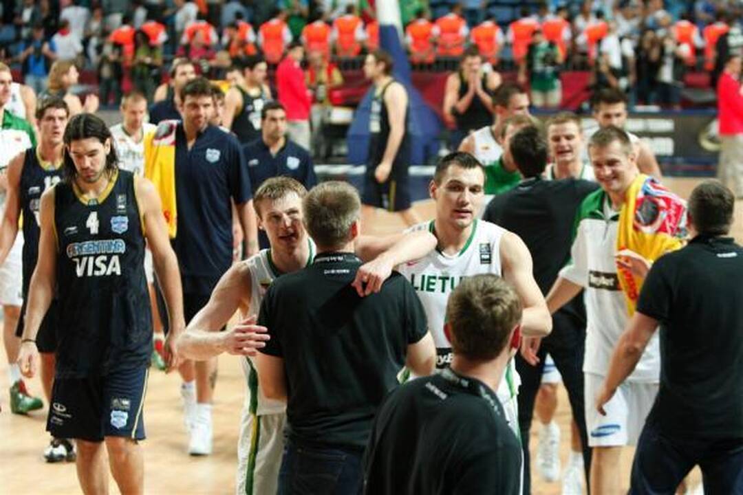 L.Kleiza: mes esame komanda