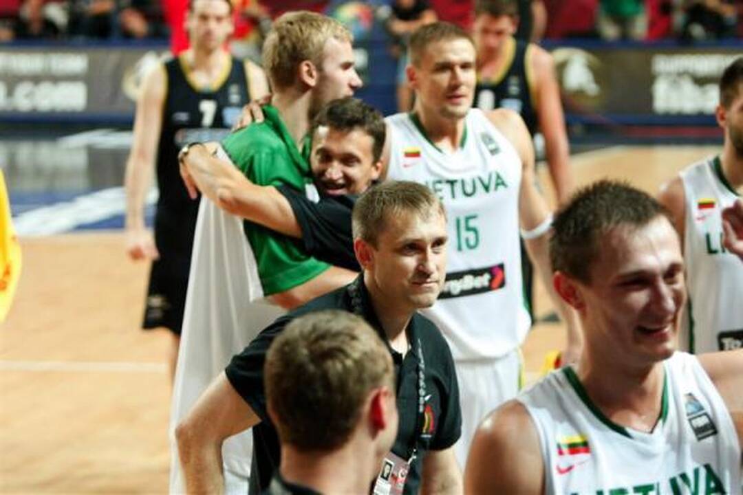 L.Kleiza: mes esame komanda