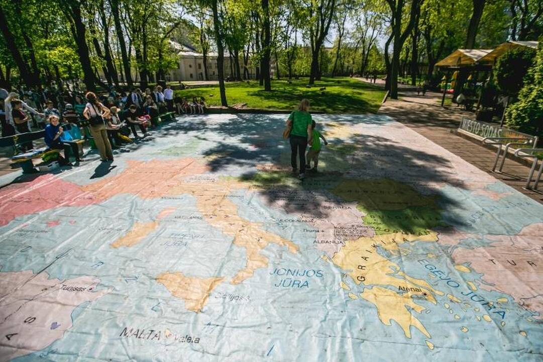 Europos diena Kaune – su šokiais, dainomis ir ginčais dėl ES naudos