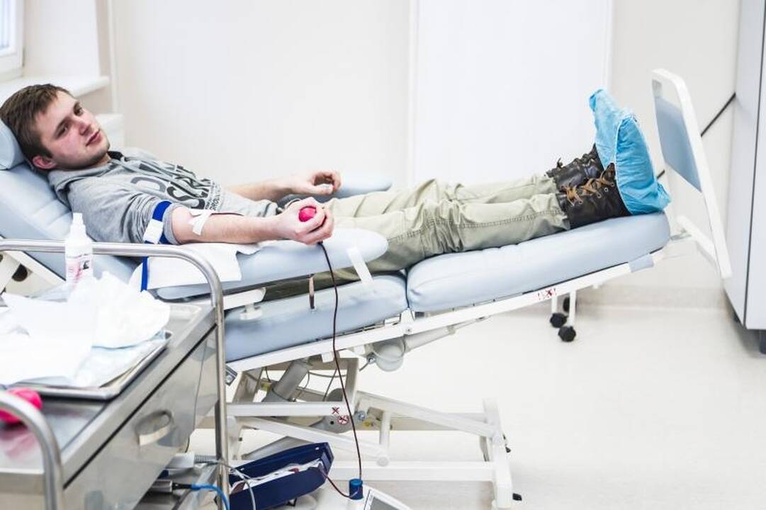 Studentiškas choras Kauno klinikoms paaukojo apie 5 litrus kraujo 