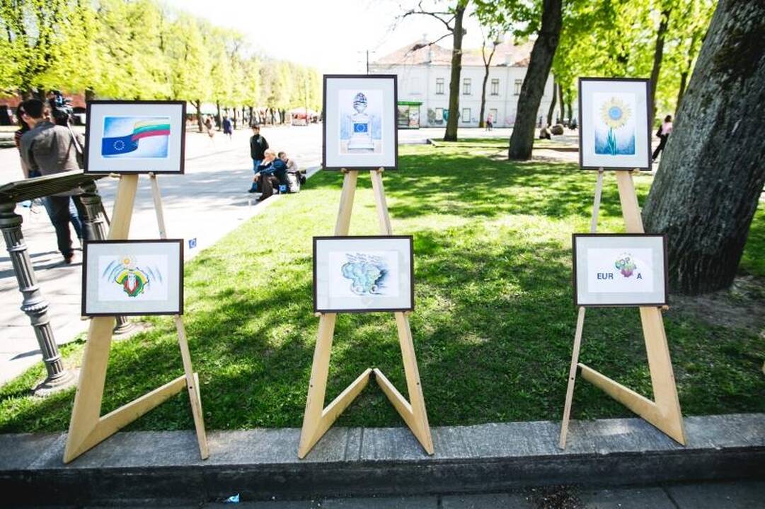 Europos diena Kaune – su šokiais, dainomis ir ginčais dėl ES naudos
