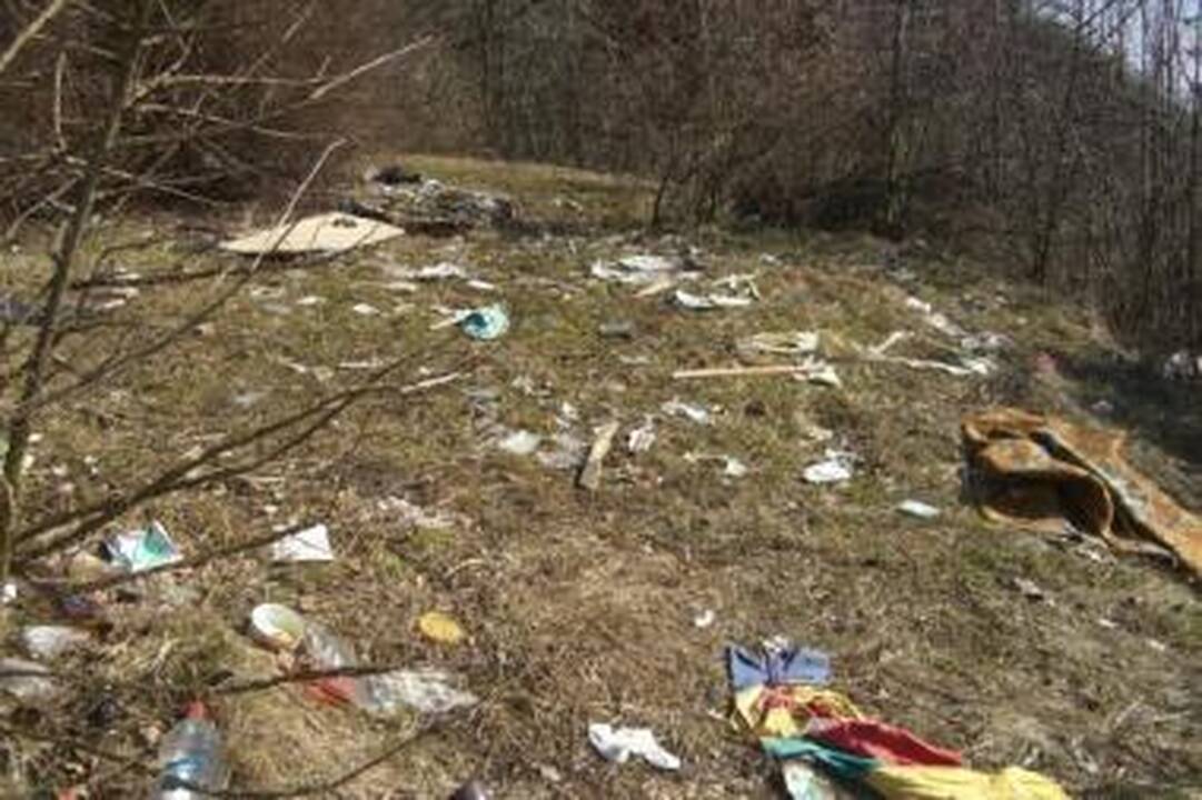 Šiukšles iš Panemunės šilo padėjo valyti ir gyventojai